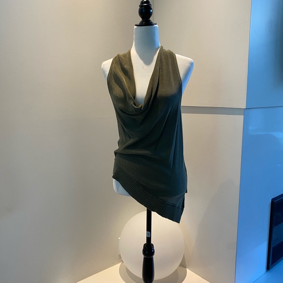 Club Monaco olive green top - Picture 2 of 3